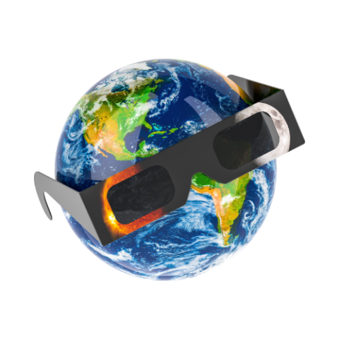 Earth solar glasses